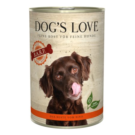 Dog's Love konzerva Barf Hovädzie 400g