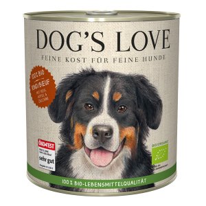 Dog's Love konzerva Bio Hovädzie 800g