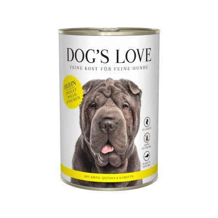 Dog's Love konzerva Kurča Adult Classic 400g