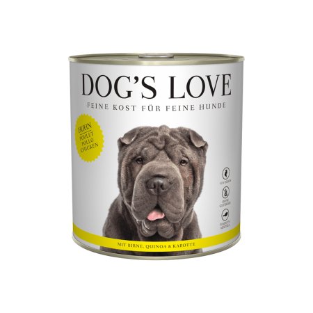 Dog's Love konzerva Kurča Adult Classic 800g