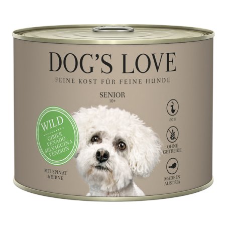 Dog's Love konzerva Zverina Senior Classic 200g 