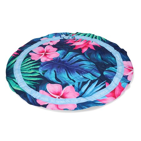 CoolPets gélová chladiaca podložka Tropical Flower 60cm