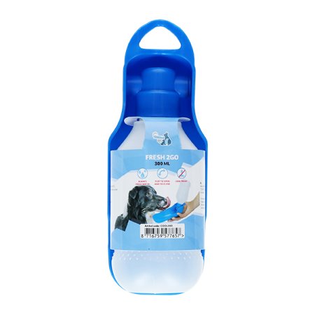 CoolPets cestovná fľaša s miskou Fresh 2GO 300 ml
