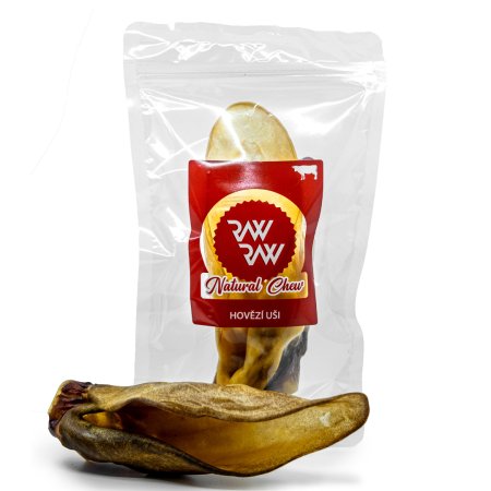 RAW RAW Natural Chew Hovädzie uši 1ks