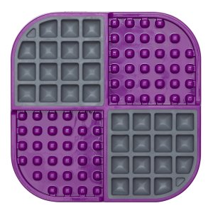 LickiMat Slomo lízacia podložka fialová