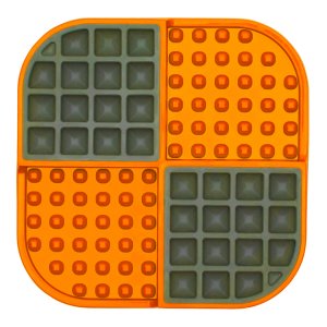 LickiMat Slomo lízacia podložka oranžová