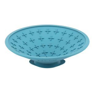LickiMat Splash lízacia miska s prísavkou modrá 19 cm