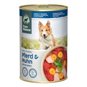 Pure Nature Dog Adult konzerva Konské a Kurča 400g