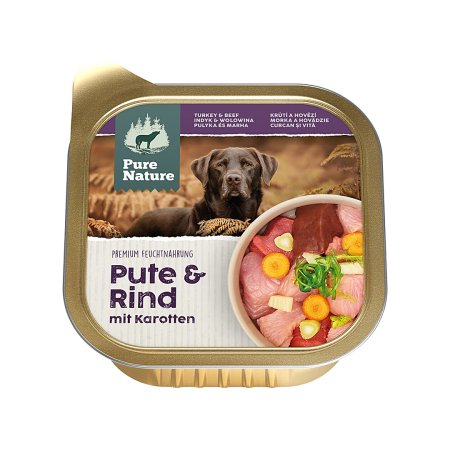 Pure Nature Dog Adult paštéta Morčacie a Hovädzie 150g