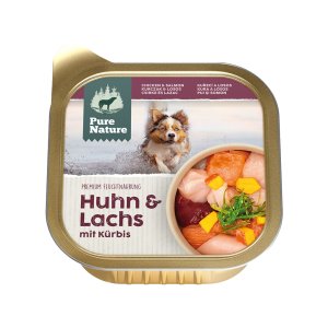 Pure Nature Dog Adult paštéta Kurča a Losos 150g
