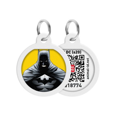 WAUDOG múdra ID známka s QR tagom DC Batman