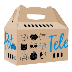 TelePet - ekologická prepravka na zvieratá (do 8kg)