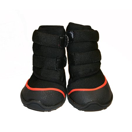 Topánočky pre psov Power Boots - sada 2ks, čierne / veľ. S