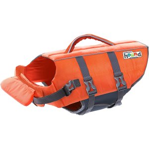 Plávacia vesta Granby Splash oranžová M