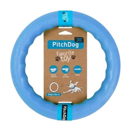 PitchDog tréningový Kruh pre psov modrý Medium