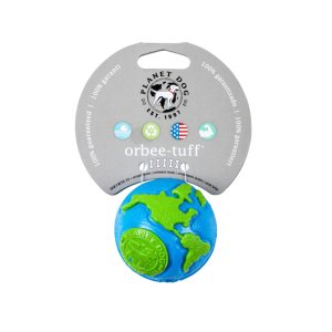 Orbee-Tuff Ball Zemegule modro/zelená S 5,5cm