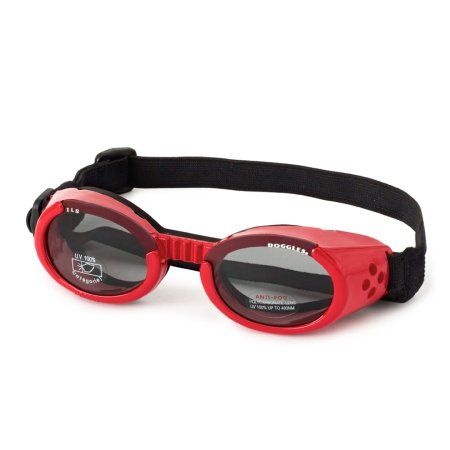 Doggles ILS - Slnečné a ochranné okuliare pre psov Red L