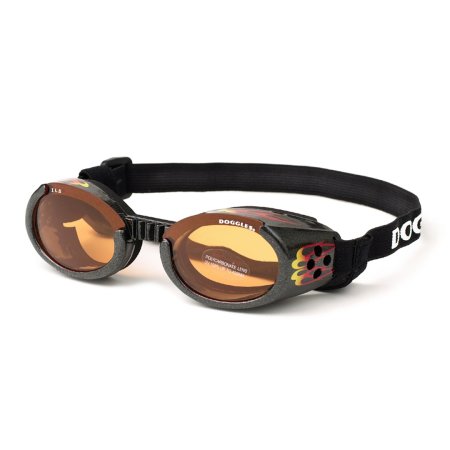 Doggles ILS - Slnečné a ochranné okuliare pre psov Flames XL