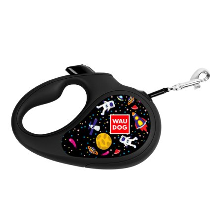 WAUDOG vodítko samonavíjacie NASA - 50kg/5m/L