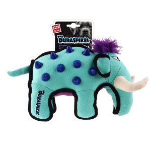 GiGwi Duraspikes textilný mamut svetlo modrý
