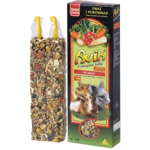 Avik tyčinka pre hlodavce - zelenina, 2ks