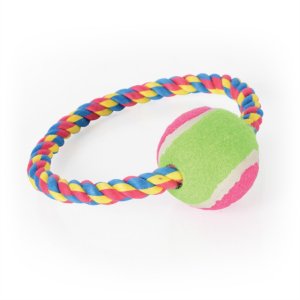 Bavlnený kruh s tenisákom, 16cm