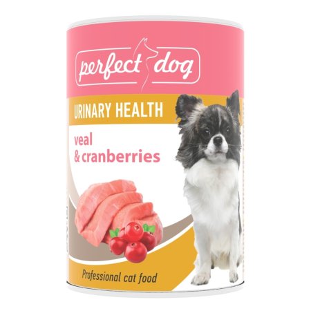 Perfect Dog Veal&Cranberries (URINAL) 400g