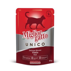 Mig.Unico vrecko teľacie 85g - mačka