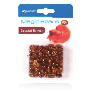 Dekoračné kamienky plast - hnedé