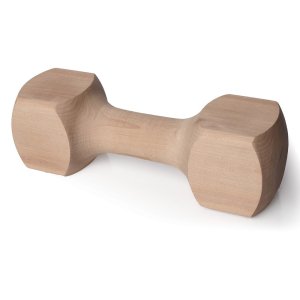 Drevená činka aport, 25cm