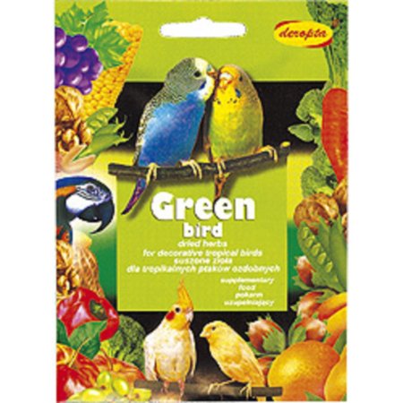 Green Birds sušené bylinky pre exoty, 50g