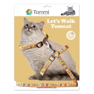 Postroj s vodítkom pre mačky America