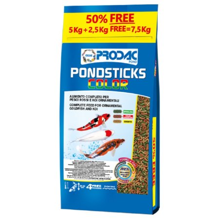 Predak Pondsticks Color 5kg + 50% free