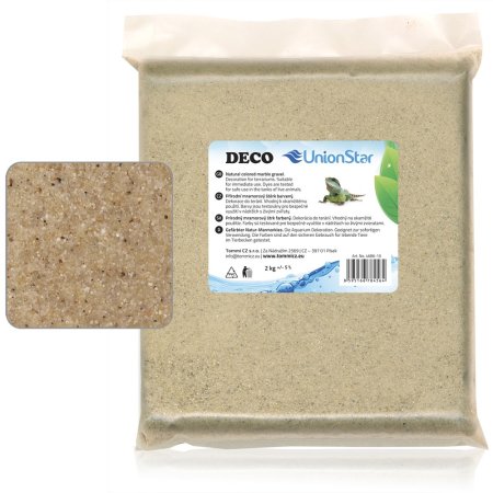 Terárijný piesok prírodný 2kg DECO