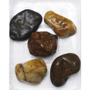 Piesok akváriový č.9 hnedý - okruhliaky, 3kg