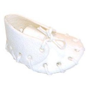 Topánočka biela malá, 7,5 cm - 25 ks