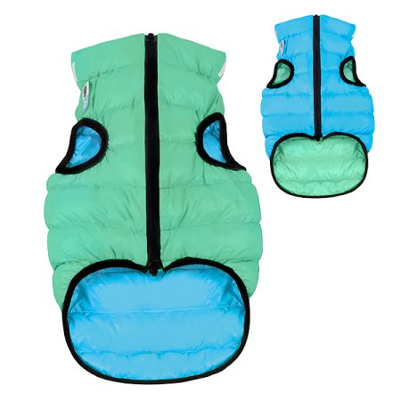 AiryVest Lumi bunda pre psov luminiscenčná/modrá M 40