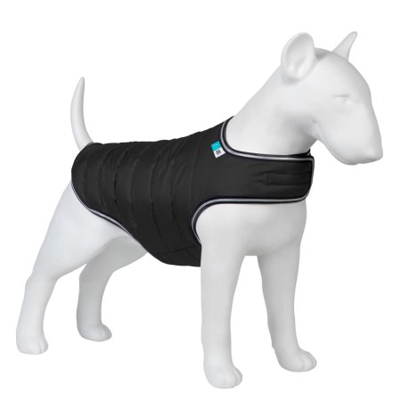 AiryVest Coat oblečenie pre psov čierny M