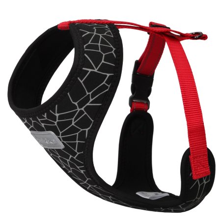 Rukka Cube Mini Harness postroj čierny/červený XL