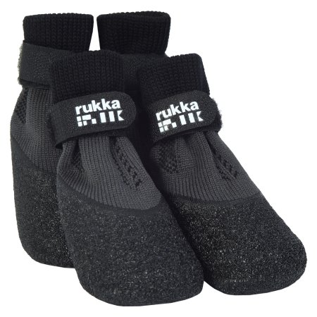 Rukka Sock Shoes topánočky - 4ks, čierne / veľ. 1
