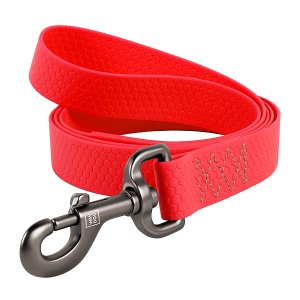WAUDOG vodítko vodeodolné Collartex červené (122cm/2,5cm)