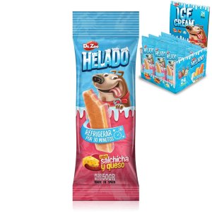 Dr. Zoo Zmrzlina klobásky a syr, 50g