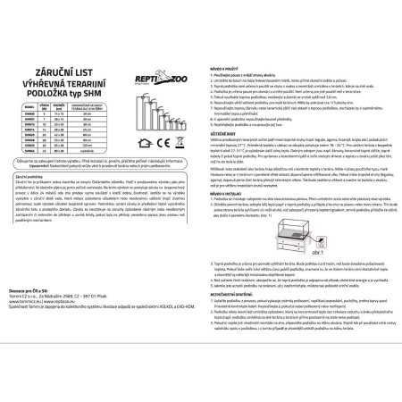 ReptiZoo Vykurovacia podložka SHM 35W 65x28cm