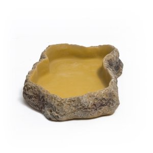 ReptiZoo Terárijná miska na krmivo M (13,5x19,2x4cm)