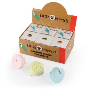 Vápnikový blok pre exoty, krabička 12ks