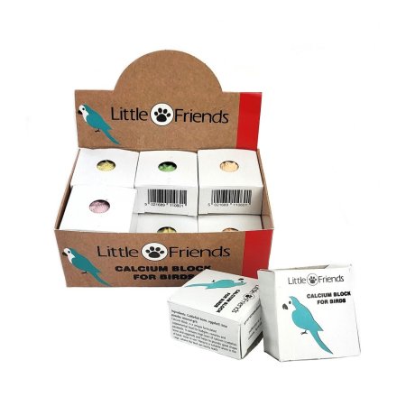 Vápnikový blok pre exoty, krabička 12ks