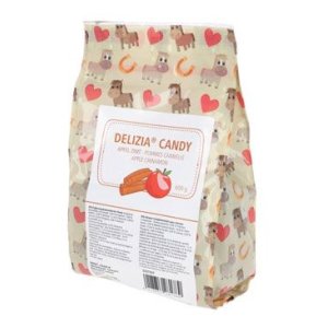 Pochúťka pre kone DELIZIA Candy, jablko-škorica 600g