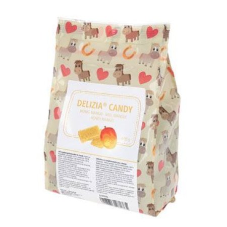 Pochúťka pre kone DELIZIA Candy, med-mango 600g