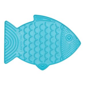 LickiMat Felix lízacia podložka tyrkysová 22 cm