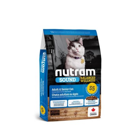 Nutram Sound Adult Cat 5,4 kg
